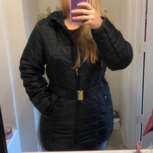 ASOS long puffer coat